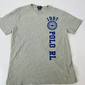 Polo Ralph Lauren RL 1967 Gray Madison College Top Youth Tee XL‎ (18-20)